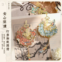 Classical Tassel Metal Bookmark with Custom Logo for Students and Teachers