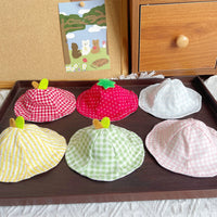 13cm Cotton Doll Fisherman Hat for Stuffed Animals and Dolls, Sun Protection Decor