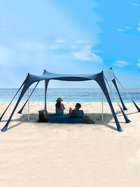 Lycra UPF50+ Beach Sunshade Tent for Outdoor Camping and Seaside