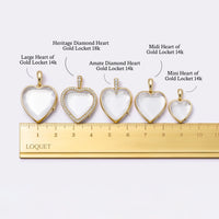 Vintage Hollow Locket Pendant Necklace for DIY Design