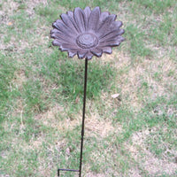 Vintage Cast Iron Bird Feeder Garden Ornament