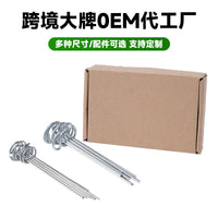 G-Type Galvanized Steel Ground Stakes for Outdoor Camping and Gardening