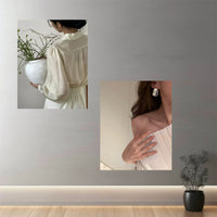 Korean Style Autumn Fashion Poster Wall Decor for Studios and Boutiques