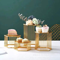 Modern Minimalist Iron Art Display Stand for Home Decor and Storage