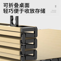 Outdoor Portable Folding Camping Picnic Table and Chair Set