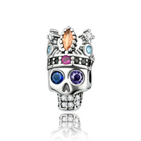 Halloween DIY Skull Charm Pendant for Jewelry Making