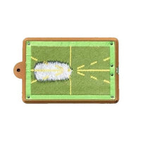Golf Hitting Mat Swing Trajectory Practice Pad Set for Indoor Outdoor Training
