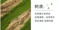 Artificial Moss Bark Roll for Pipe Decoration and Landscaping