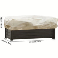 Rectangular Non-Woven Plant Frost Protection Cover for Winter