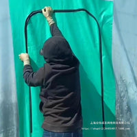 Greenhouse Ventilation Window Film and Zipper Door for Vegetable Cultivation and Seedling Raising