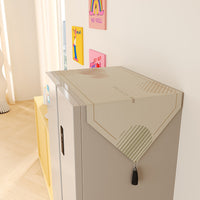 Refrigerator Dust Cover and Cabinet Mat, American Style Durable Universal Appliance Cover