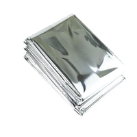 Emergency Thermal Mylar Blanket, Waterproof Reflective Survival Blanket for Outdoor Camping Hiking First Aid