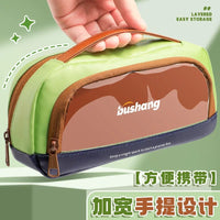Magnetic Large Capacity Pencil Case with 10-Layer Organization and Stain Resistance