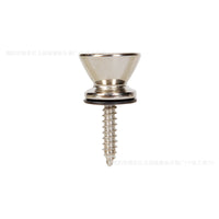 Guitar Strap Buttons Anti-Slip Metal End Pin for Acoustic Electric Guitars
