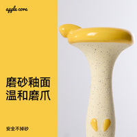 Parrot Apple Core Perch Chew Toy for Cage Decoration and Claw Grinding