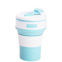 Collapsible Silicone Water Bottle Portable for Travel Camping Sports