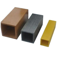 Fiberglass Reinforced Plastic Square Tube Corrosion-Resistant Pipe Pultruded Profile