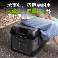 Foldable Car Trunk Organizer Storage Box for Camping and Home Use