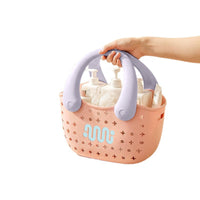 Dopamine Portable Shower Caddy Basket for Dorm and Bathroom Toiletries Storage