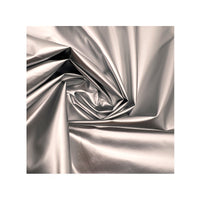Metallic PU Coated Polyester Fabric for Down Jackets, Bags, and Shoes - Waterproof & Breathable