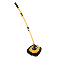 Car Wash Mop with Chenille Microfiber Head and Extendable Handle