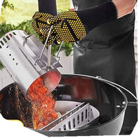 Heat Resistant Oven Gloves for Baking and BBQ, High Temperature Protection 300-400°C