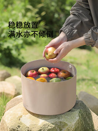 FaSoLa Foldable Portable Basin for Travel, Camping, and Foot Soaking