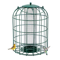 Outdoor Hanging Bird Feeder Metal Mesh PVC for Wild Birds