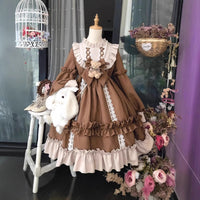 Halloween Maid Cosplay Lolita Dress for Women