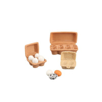 Miniature Dollhouse Egg Carton Model Ornaments