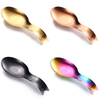 Stainless Steel Fish Tail Spoon Rest for Kitchen Utensils