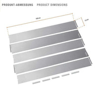 Garden Fence Edging Border Metal Plastic Lawn Landscape Barrier