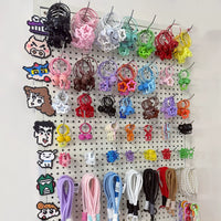 Perler Bead Keychain Accessories Set for DIY Crafts
