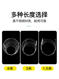 Air Conditioner Drain Pipe Cleaner Brush Kit
