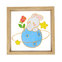 DIY 3D Stained Glass Painting Kit for Kids & Adults, Creative Craft Gift for Team Building Activities