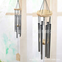 DIY Pet Memorial Wind Chime with Engravable Wooden Tag for Cats and Dogs