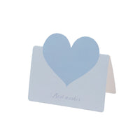 3D Heart Foldable Greeting Card with Blank Message Space