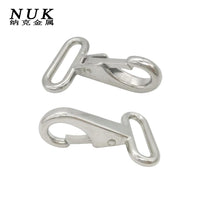 316 Stainless Steel Long Oval Spring Hook for Marine Webbing