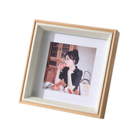 Elegant Square Photo Frame for Desk Display - 5, 6, 8, 10 Inch Art Decor