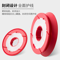 Foldable Silicone Fishing Line Spool Large Bulk Storage Line Winder Fishing Line Holder