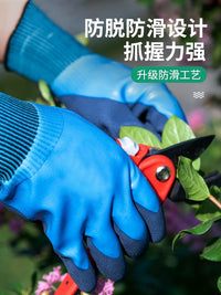 Gardening Gloves Thorn-Proof Waterproof Breathable for Planting Weeding Pruning