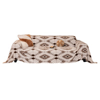 Plush Fleece Sofa Cover Blanket for Winter - Thickened Warm Sofa Throw