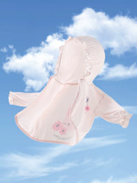 Baby Girls' Modal Long Sleeve UPF 50+ Sun Protection Hoodie