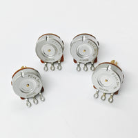 24-Tooth Copper Shaft Short Potentiometer for Electric Guitar Bass Tone Volume Control 250K/500K