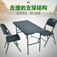 Portable HDPE Folding Field Table for Outdoor Camping and Training