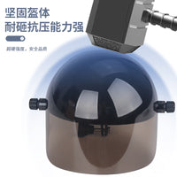 Motorcycle Phone Mount Rainproof Sun Visor with Shock Absorption for Navigation