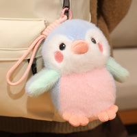 Realistic Bird Plush Toy Keychain - Sparrow & Titmouse Design