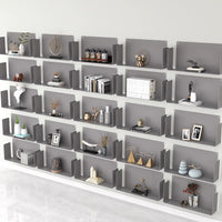 Wall-Mounted Iron Art Storage Shelf for Living Room, Bedroom, Balcony