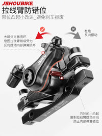 Bicycle Mountain Bike Wire Pull Disc Brake Caliper Set for Electric Scooters and Bikes
