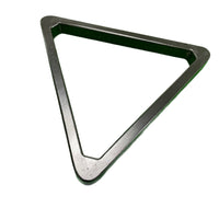 Wooden Billiard Ball Rack for 2-1/4 inch Pool Balls, Black Eight Triangle Frame